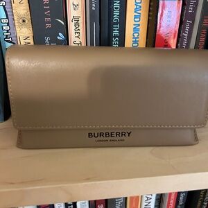 Burberry Leather Glassess Case